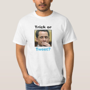 Camiseta Anthony Weiner - truque ou Tweet?