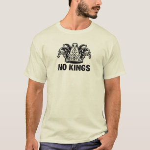 Camiseta Anti-Autoritária Jester Crown - Sem Reis