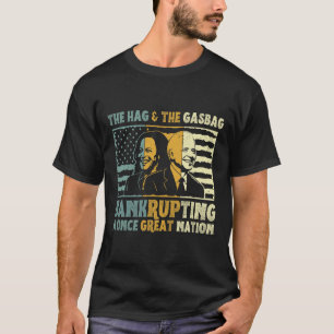 Camiseta Anti Biden Harris O Hag & A Política Do Gasbag