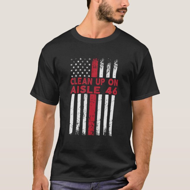 Camiseta Anti-Biden - Limpar No Eixo 46 - Impeach Biden (Frente)