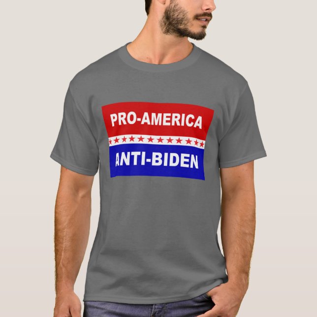 Camiseta Anti-Biden Pro America (Frente)