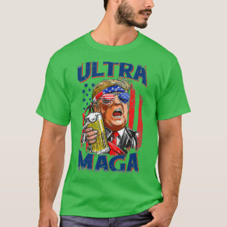Camiseta Anti-Biden Ultra MAGA Funny Trump MAGA King Pro Tr