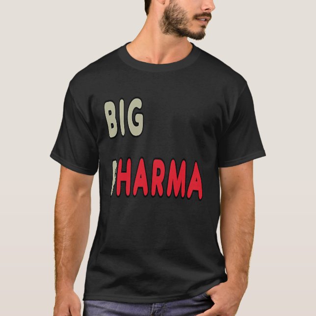Camiseta Anti-Big Pharma (Frente)