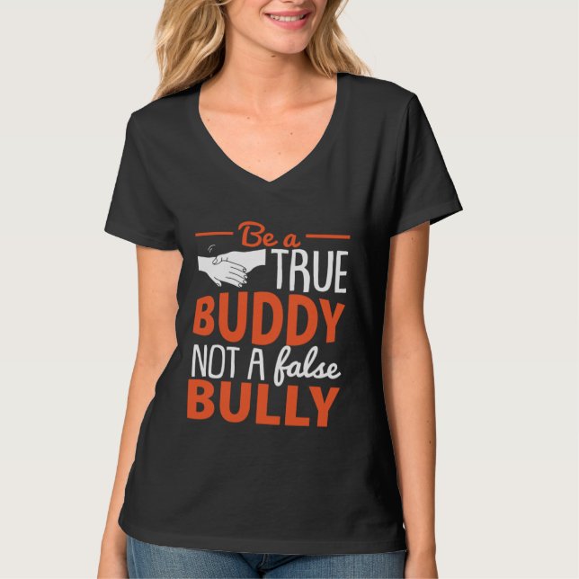 Camiseta Anti Bully Equality Unity Day Anti Bullying (Frente)