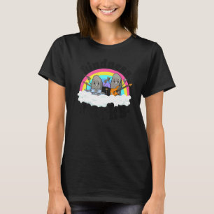 Camiseta Anti-Bullying do Arco-Íris Hippie Professor de Mús