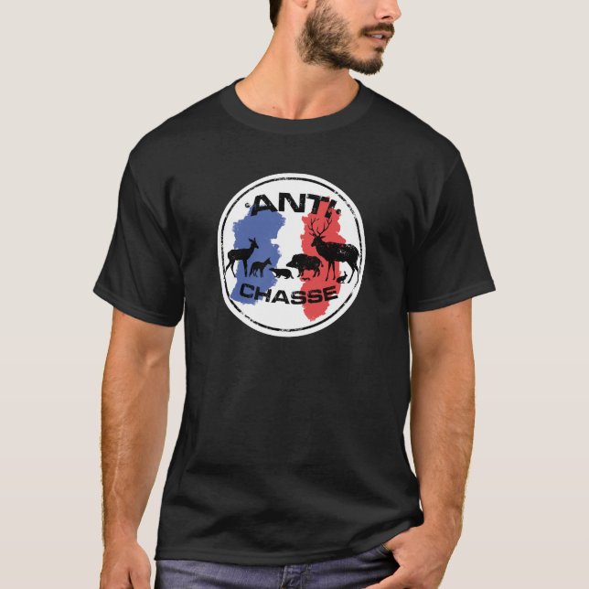 Camiseta Anti chasse FRA. (Frente)
