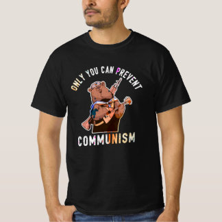 Camiseta Anti-Comunismo Capitalismo Antisocialista