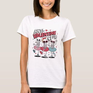 Camiseta Anti Dia dos Namorados Club das Garotas  