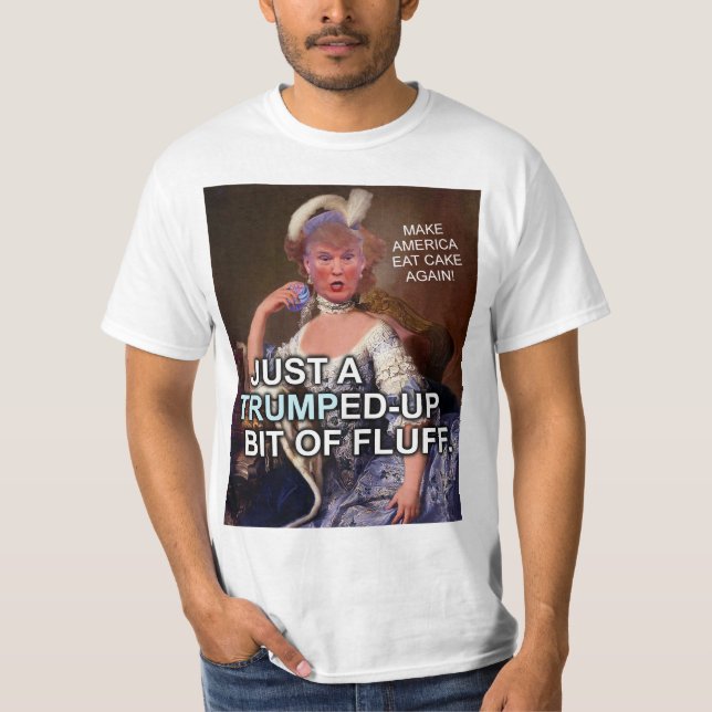 Camiseta Anti Donald Trump Marie Antonieta 2016 Eleição (Frente)