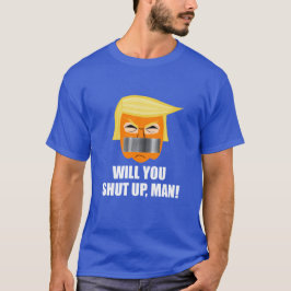 Camiseta Anti Donald Trump Você Vai Calar O Homem