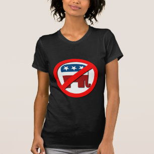 CAMISETA ANTI-ELEPHANT/ANTI REPUBLICANO