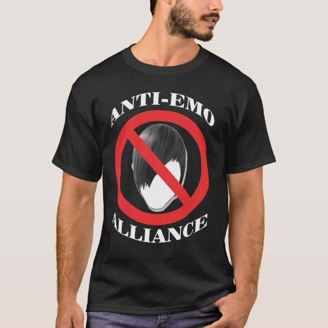 Camiseta Anti Emo Alliance (Frente)