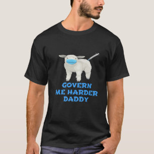Camiseta Anti Face Máscara e Vacina Administram-Me Mais Pai