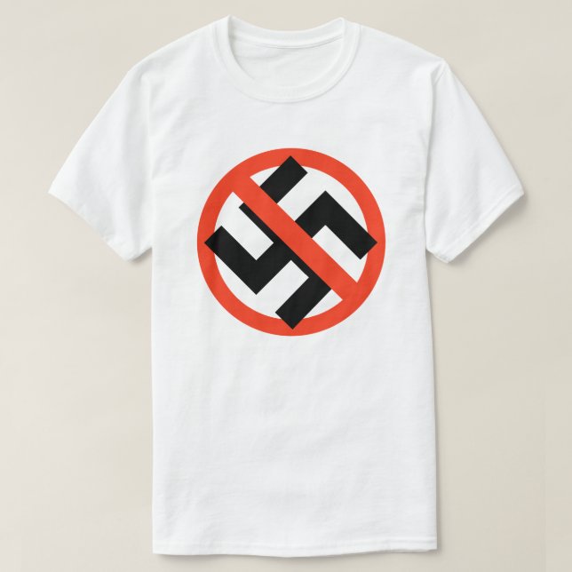 Camiseta Anti-fascista (Frente do Design)