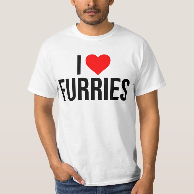 Camiseta anti furry Love (Frente)