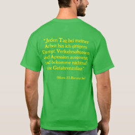 Camiseta Anti Grüne Spruch