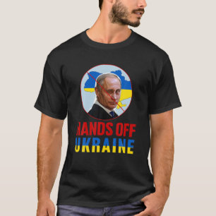 Camiseta Anti-Guerra Putin Sai Da Frente Com A Ucrânia Eng