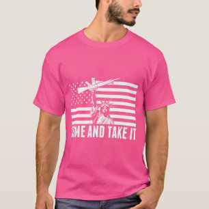 Camiseta Anti-Gun Control Ammo Flag T Shirt - Alteração do 