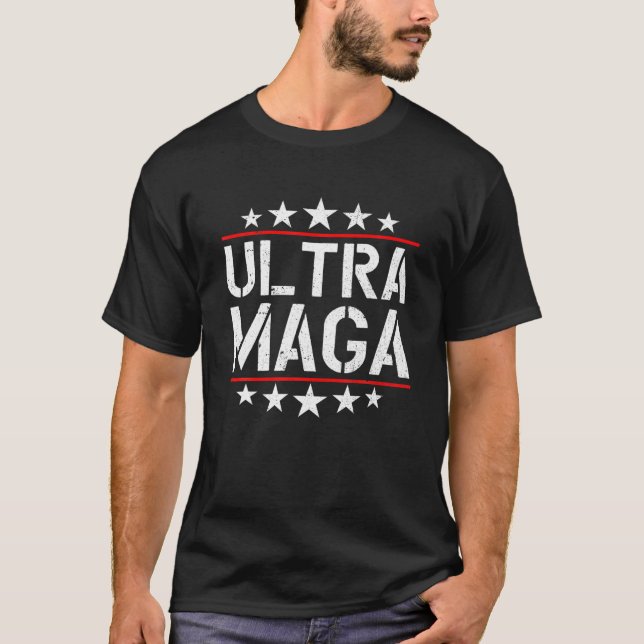 Camiseta Anti Joe Biden Ultra Maga (Frente)