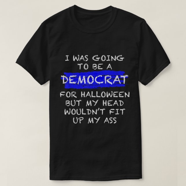 Camiseta Anti-Liberal Adult Halloween Costume.png (Frente do Design)