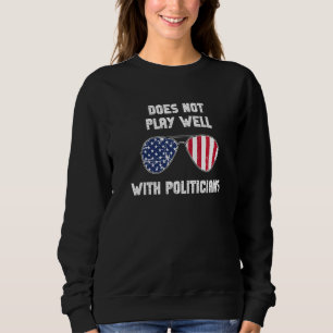 Camiseta Anti-Libertarians Governos Defendem Políticos Hu