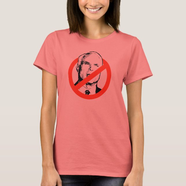 Camiseta Anti-McCain (Frente)
