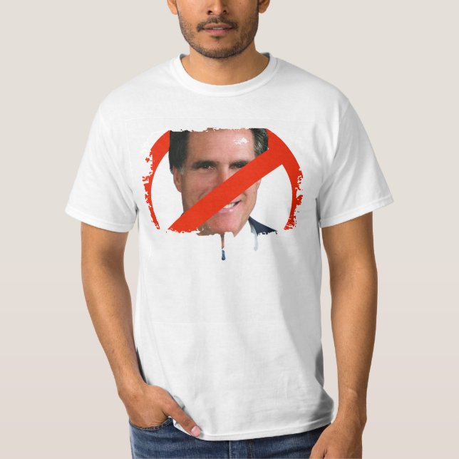 CAMISETA ANTI MITT ROMNEY (Frente)