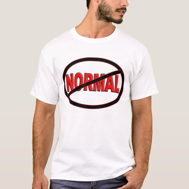 Camiseta Anti - Normal (Frente)