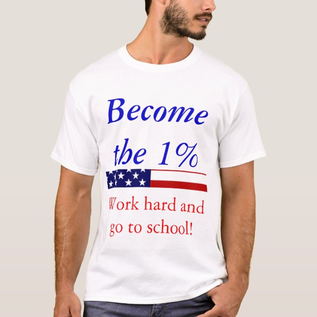 Camiseta Anti ocupe Wall Street (Frente)