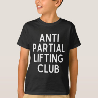 Camiseta Anti Partial Lifting Club Gym Fitness Powerlifting