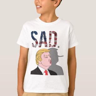 Camiseta Anti presidente sarcástico engraçado Donald Trum