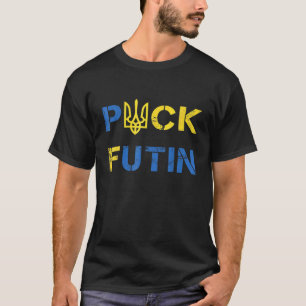 Camiseta Anti-Putin Meming I Stand' With Ucraniano Su