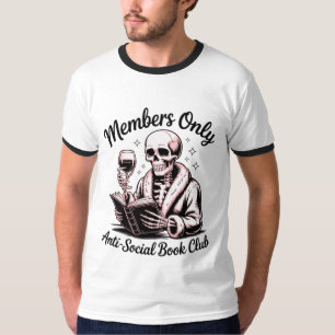 Camiseta Anti-Social Book Club