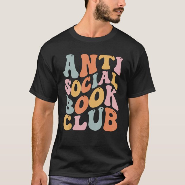 Camiseta Anti Social Book Club (Frente)