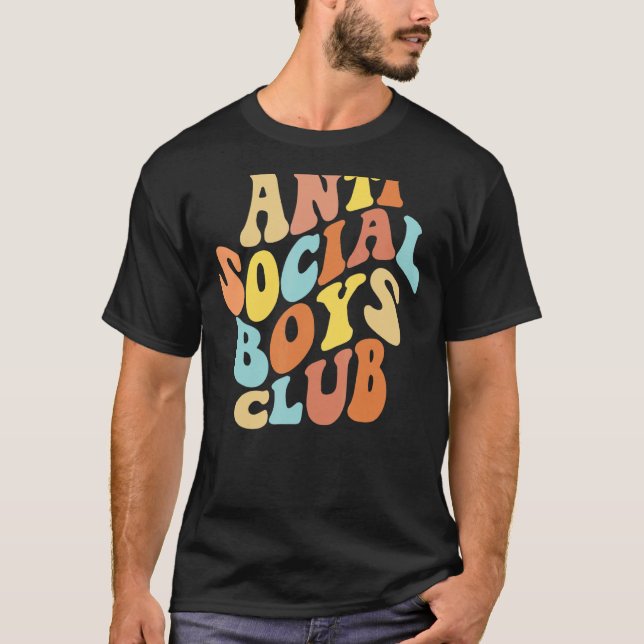 Camiseta Anti Social Boys Club Funny apresenta Anti-Social (Frente)