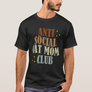 Camiseta Anti Social Cat Mãe Club 4