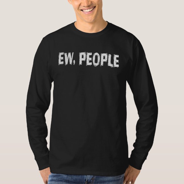 Camiseta Anti Social Ew People (Frente)