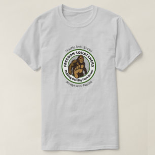 Camiseta "Anti-Social" Freedom Squatchers