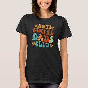 Camiseta Anti Social Pais Club Retro Funny Pai Pais