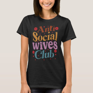 Camiseta Anti Social Wives Club Retro 1