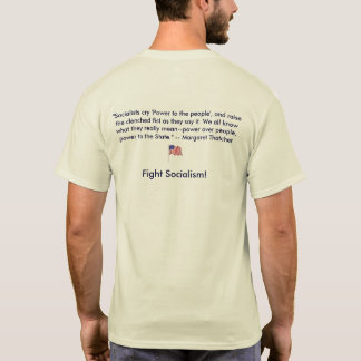 Camiseta Anti-Socialismo Margaret Thatcher