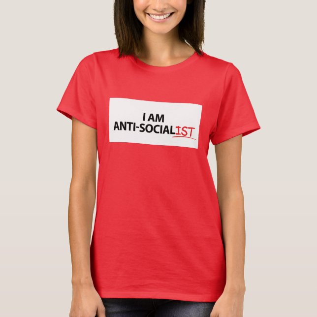 Camiseta anti-socialista (Frente)
