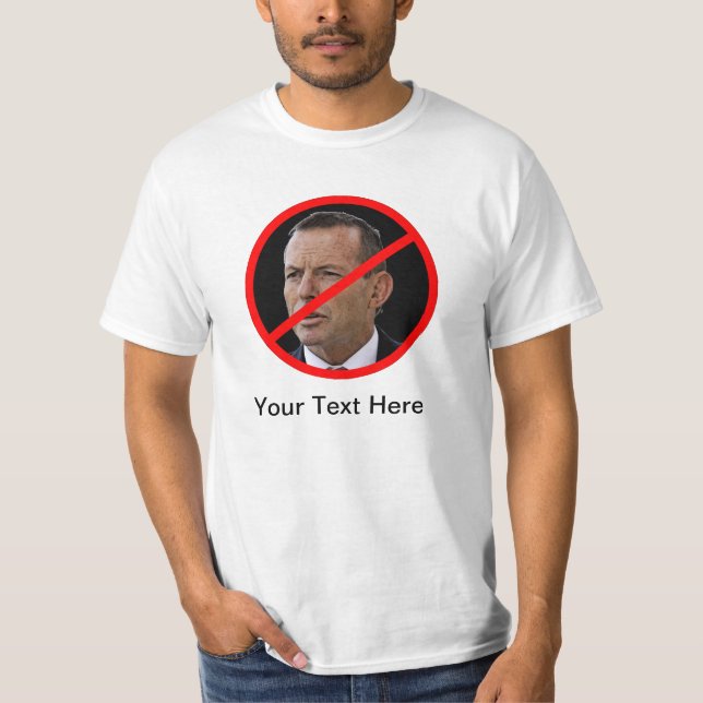 Camiseta Anti Tony Abbott (Frente)