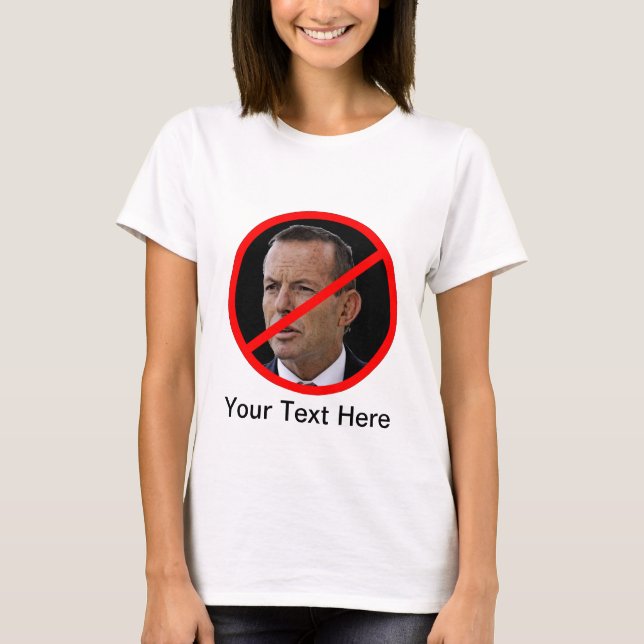 Camiseta Anti Tony Abbott (Frente)