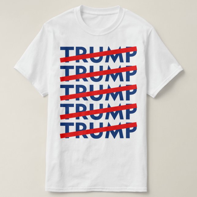 Camiseta Anti Trump (Frente do Design)