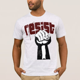 Camiseta Anti-Trump Anti-Fascismo Resiste ao Protesto Polít