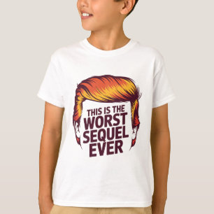 Camiseta Anti-trump Este É O Pior Sequência Já Trump Cabelo
