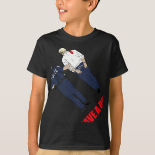 Camiseta Anti-Trump Eu Tenho Uma Polícia De Sonho Prendendo