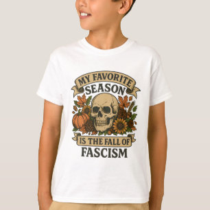 Camiseta Anti Trump Minha Estação Favorita É A Queda Do Fas