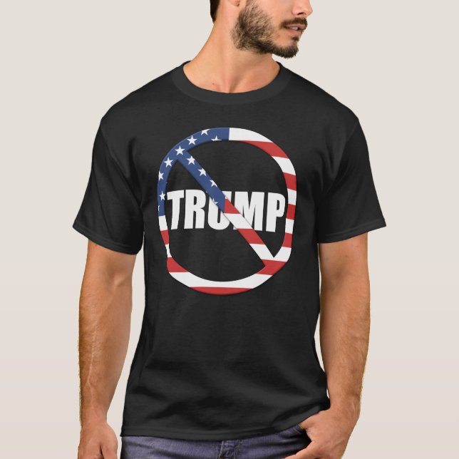 Camiseta Anti-Trump Pro-Democracia (Frente)